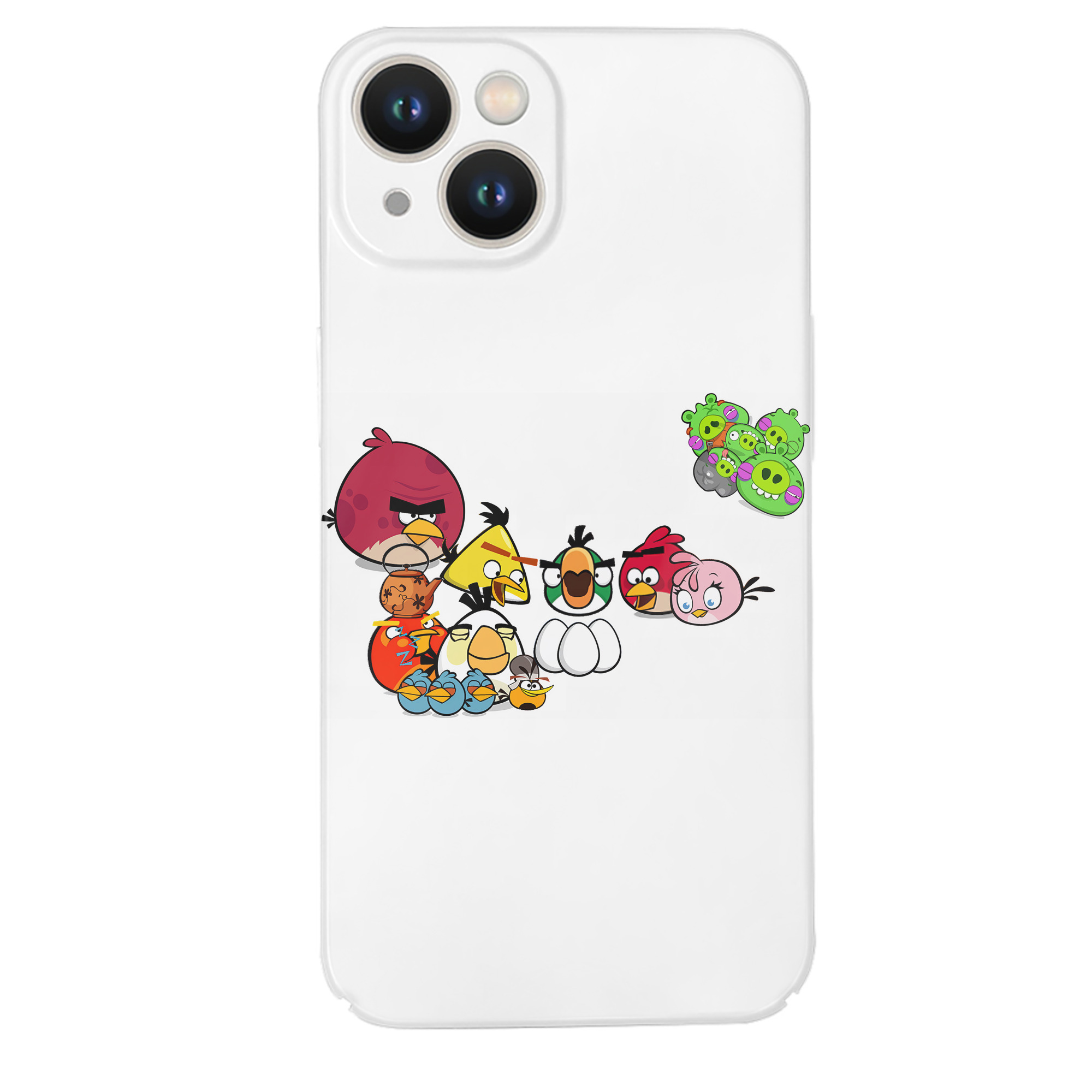 （画像用） Angry Birds アングリーバード 【iPhone 14シリーズ対応】ハードケース